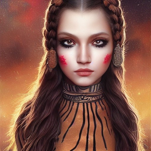 Crowdsourced AI Art - painted by stanley artgerm 