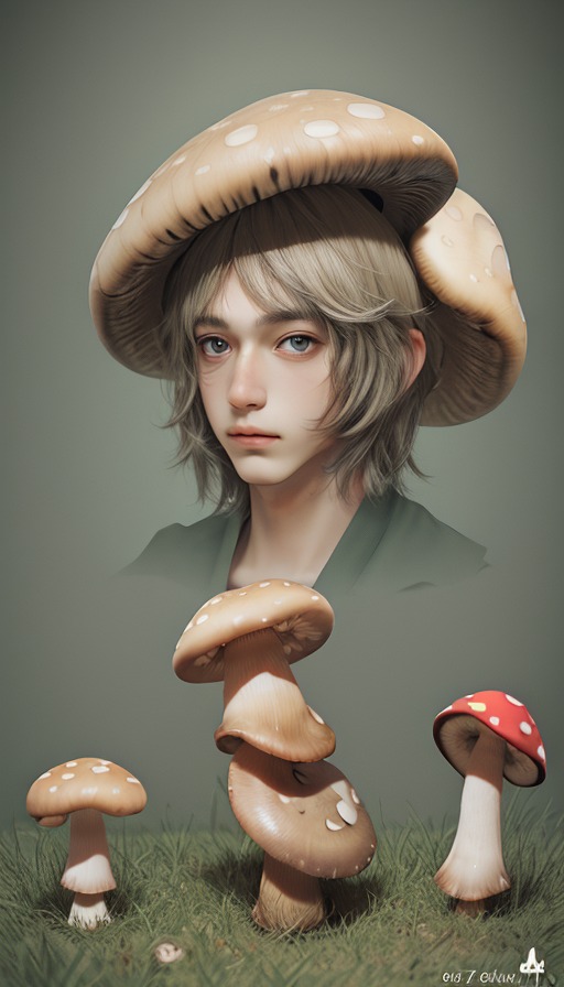 mushroom boy Arthub.ai