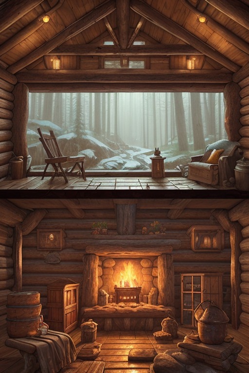 Media] Winter cabin - By Takuyarawr on Deviantart/Pixiv : r/Re_Zero