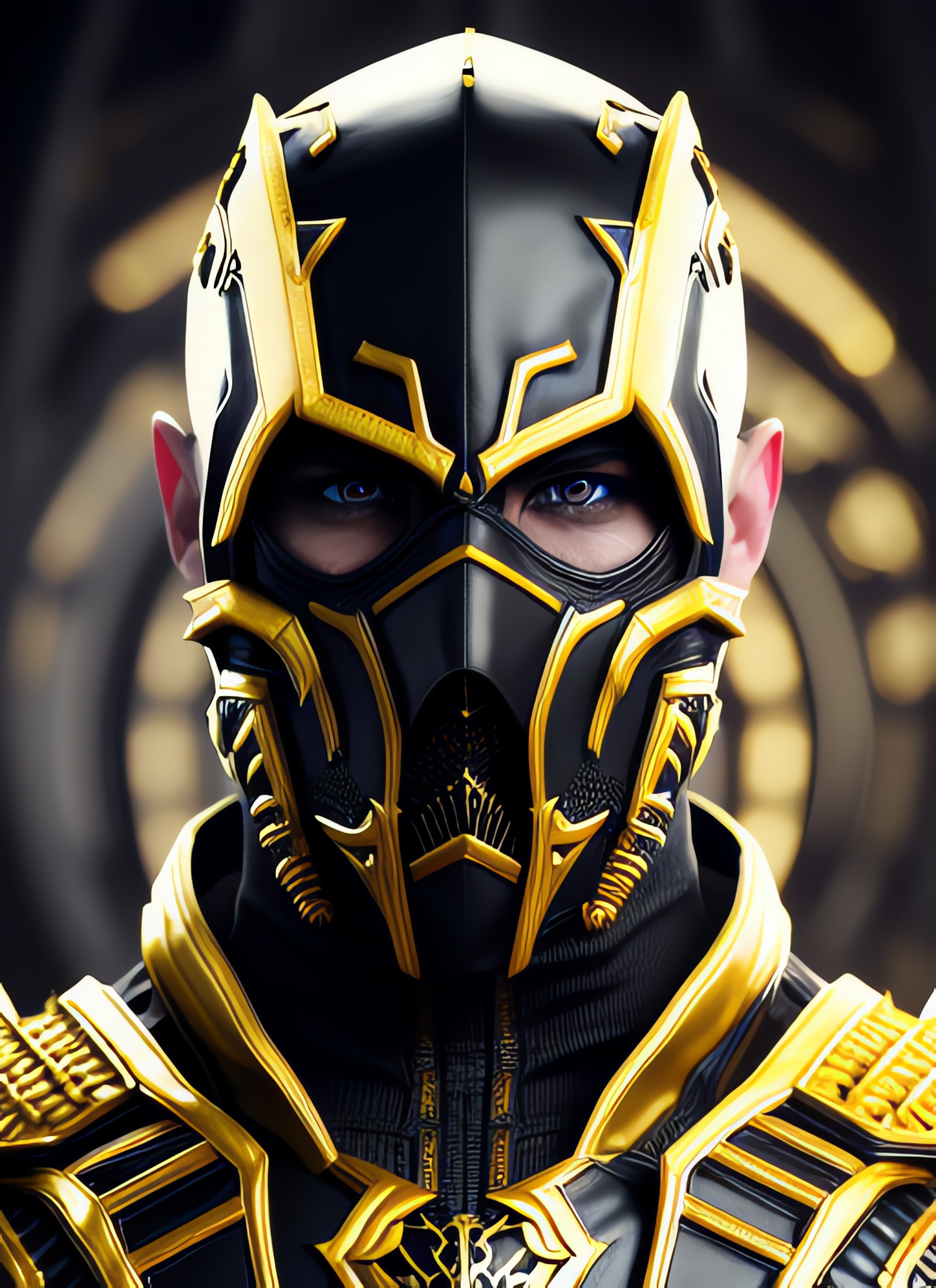 MK Art Tribute: Sub Zero from Mortal Kombat 4/Gold