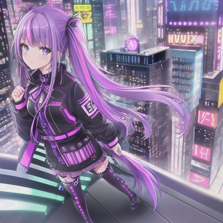 Best Anime Girls With Purple Hair