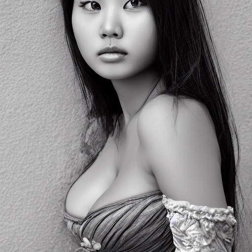 Beautiful Asian Girl Intricate Elegant Highly Detailed Maste Arthub Ai