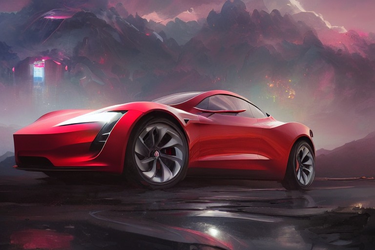 tesla, roadster, speedster, convertible, car design, photography ...