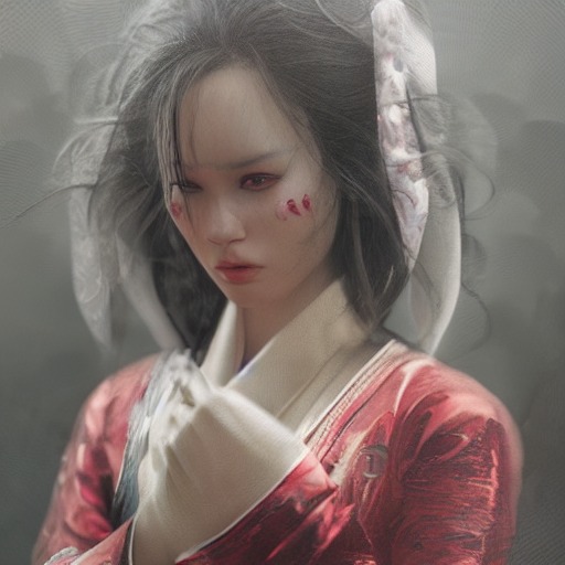 Redshift Style A Real Perfect Female Body Of Beautiful Geisha